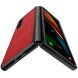 Защитный чехол UniCase Cloth Texture для Samsung Galaxy Fold 3 - Red. Фото 2 из 8