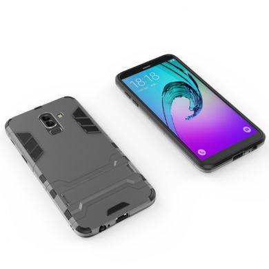 Защитный чехол UniCase Hybrid для Samsung Galaxy J8 2018 (J810) - Grey