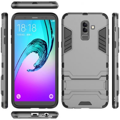 Защитный чехол UniCase Hybrid для Samsung Galaxy J8 2018 (J810) - Grey