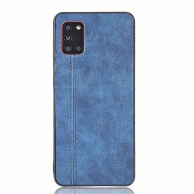Защитный чехол UniCase Leather Series для Samsung Galaxy A31 (A315) - Blue