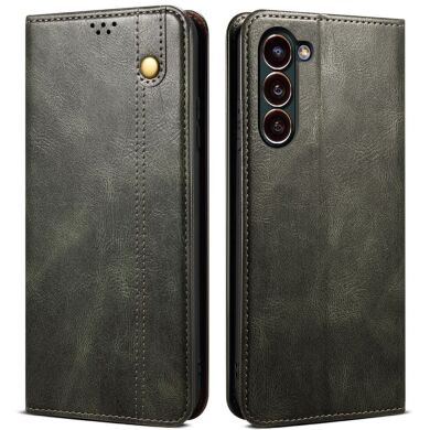 Защитный чехол UniCase Leather Wallet для Samsung Galaxy S24 Plus - Green