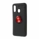 Захисний чохол UniCase Magnetic Ring для Samsung Galaxy A40 (А405) - Black / Red