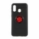 Захисний чохол UniCase Magnetic Ring для Samsung Galaxy A40 (А405) - Black / Red