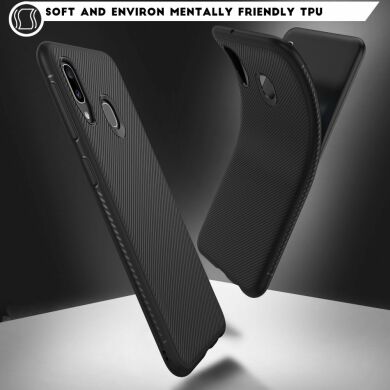 Захисний чохол UniCase Twill Soft для Samsung Galaxy A20e (A202) - Black
