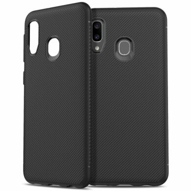 Захисний чохол UniCase Twill Soft для Samsung Galaxy A20e (A202) - Black
