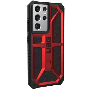 Защитный чехол URBAN ARMOR GEAR (UAG) Monarch для Samsung Galaxy S21 Ultra (G998) - Crimson