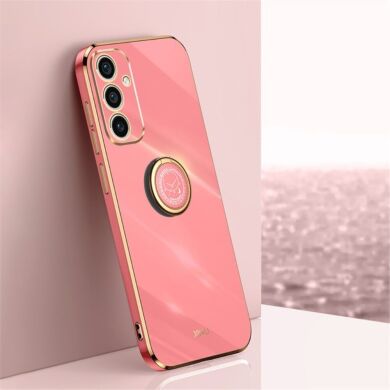 Защитный чехол XINLI Porcelain Ring для Samsung Galaxy A56 (A566) - Red