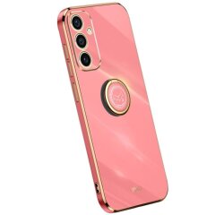Защитный чехол XINLI Porcelain Ring для Samsung Galaxy A56 (A566) - Red