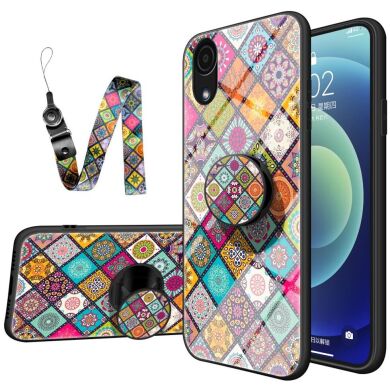 Защитный чехол Deexe Apex Case для Samsung Galaxy A03 Core (A032) - Checkered Pattern