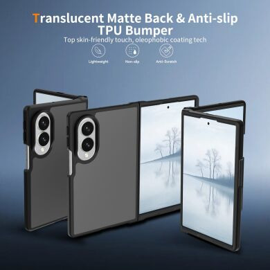 Захисний кейс Deexe Velvet Frame (FF) для Samsung Galaxy Fold 8 - Black
