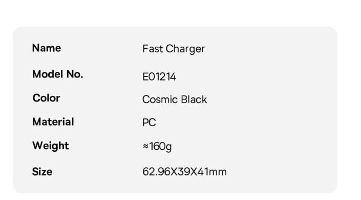 Мережевий зарядний пристрій Baseus PicoGo AE11 2C+U (100W) E0121400 - Black