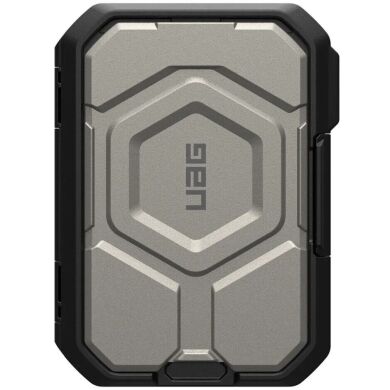 Кардхолдер URBAN ARMOR GEAR (UAG) Magnetic Wallet With Stand (964442114040) - Black / Titanium