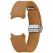 Оригинальный ремешок D-Buckle Hybrid Eco-Leather Band (M/L) для Samsung Galaxy Watch 4 / 4 Classic / 5 / 5 Pro / 6 / 6 Classic (ET-SHR94LDEGEU) - Camel. Фото 1 из 4