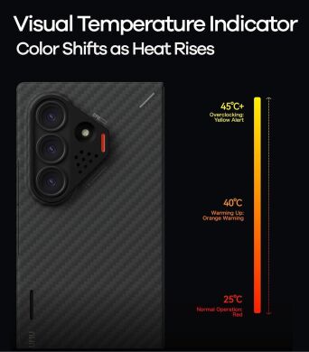 Защитный чехол AULUMU Ultra-Slim Aramid Fiber Case (FF) для Samsung Galaxy Fold 8 Ultra - Black