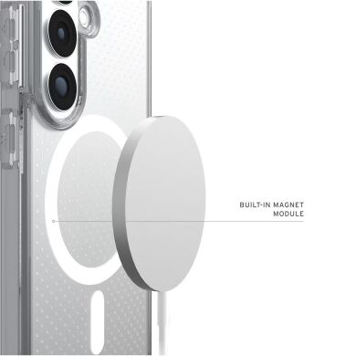 Захисний чохол URBAN ARMOR GEAR Dot Magsafe для Samsung Galaxy S26 (S942) - Ice / Ash