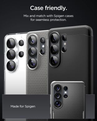 Комплект захисних стекол Spigen Optik Pro Lens Protector для Samsung Galaxy S26 Ultra (S948) AGL11076 - Black