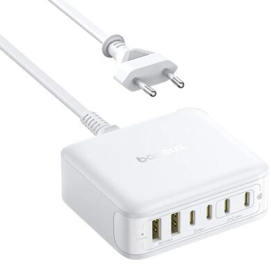 Сетевое зарядное устройство Baseus FH21 2U + 4C (120W) E0120T - White