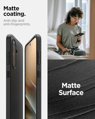 Защитный чехол Spigen (SGP) Liquid Air для Samsung Galaxy A36 (A366) ACS09199 - Matte Black