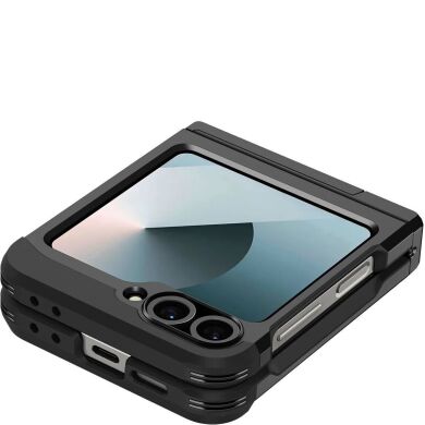 Захисний чохол Spigen (SGP) Tough Armor Pro (MagFit) для Samsung Galaxy Flip 6 / Flip 7 FE (ACS09807) - Black