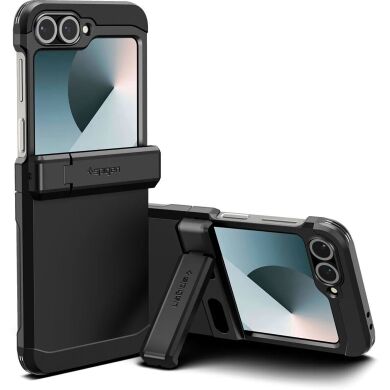 Захисний чохол Spigen (SGP) Tough Armor Pro (MagFit) для Samsung Galaxy Flip 6 / Flip 7 FE (ACS09807) - Black