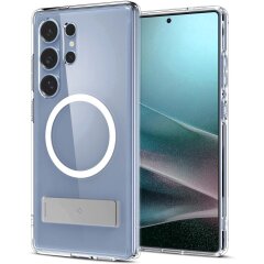 Чехол с подставкой Spigen Ultra Hybrid S (MagFit) для Samsung Galaxy S25 Ultra (S938) ACS08963 - Clear White