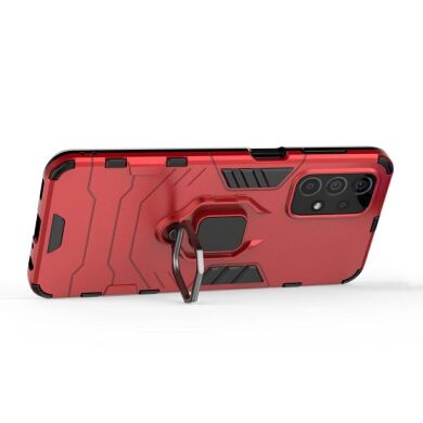 Захисний чохол Deexe Hybrid Case для Samsung Galaxy A23 (A235) - Red