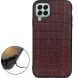 Шкіряний чохол UniCase Croco Skin для Samsung Galaxy M33 (M336) - Brown