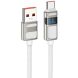 Кабель Hoco U137 USB to Type-C (66W, 5A, 1.2m) - White