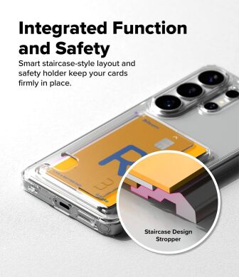 Защитный чехол Ringke Fusion Card для Samsung Galaxy S26 Ultra (S948) 8800328814516 - Clear