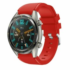Ремінець UniCase Twill Texture для годинників з шириною кріплення 22 мм - Red