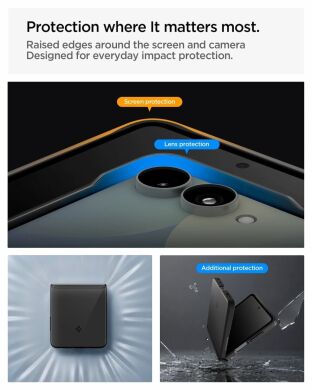 Защитный чехол Spigen Air Fit Pro (MagFit) для Samsung Galaxy Flip 8 (ACS11511) - Black