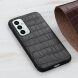 Кожаный чехол UniCase Croco Skin для Samsung Galaxy M23 (M236) - Black. Фото 3 из 4