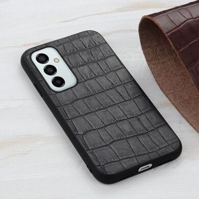 Кожаный чехол UniCase Croco Skin для Samsung Galaxy M23 (M236) - Brown
