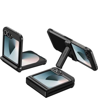 Захисний чохол Spigen (SGP) Tough Armor Pro (MagFit) для Samsung Galaxy Flip 6 / Flip 7 FE (ACS09807) - Black