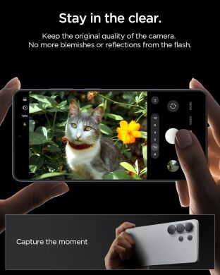 Комплект захисних стекол Spigen Optik Pro Lens Protector для Samsung Galaxy S26 Ultra (S948) AGL11076 - Black