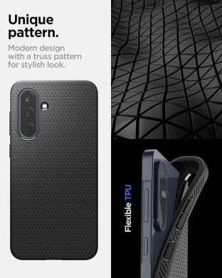 Защитный чехол Spigen (SGP) Liquid Air для Samsung Galaxy A36 (A366) ACS09199 - Matte Black