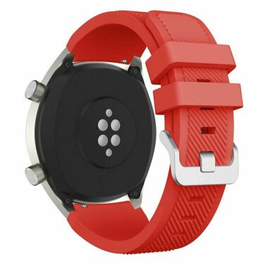 Ремінець UniCase Twill Texture для годинників з шириною кріплення 22 мм - Red
