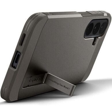 Захисний чохол Spigen Tough Armor (MagFit) для Samsung Galaxy S26 FE (ACS11635) - Gunmetal
