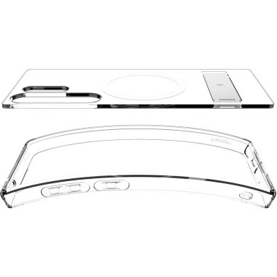 Чохол з підставкою Spigen Ultra Hybrid S (MagFit) для Samsung Galaxy S25 Ultra (S938) ACS08963 - Clear White