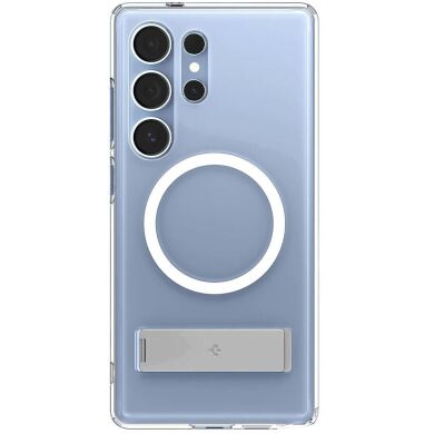 Чохол з підставкою Spigen Ultra Hybrid S (MagFit) для Samsung Galaxy S25 Ultra (S938) ACS08963 - Clear White