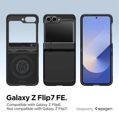 Захисний чохол Spigen (SGP) Tough Armor Pro (MagFit) для Samsung Galaxy Flip 6 / Flip 7 FE (ACS09807) - Black
