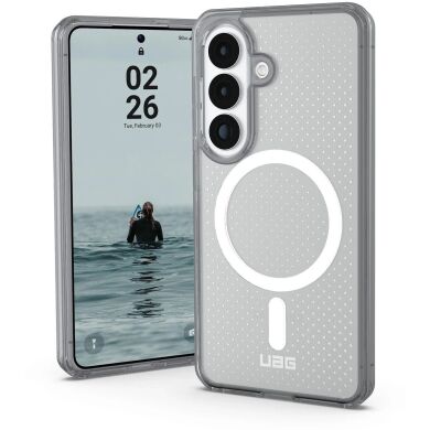 Захисний чохол URBAN ARMOR GEAR Dot Magsafe для Samsung Galaxy S26 (S942) - Ice / Ash