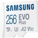 Карта пам’яті MicroSDXC Samsung EVO Plus 256GB C10 UHS-I R160MB/s + адаптер (MB-MC256SA/EU) - White