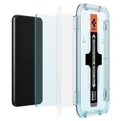 Комплект защитных стекол Spigen (SGP) Screen Protector EZ Fit Glas.tR для Samsung Galaxy S22 Plus (S906)