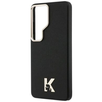 Защитный чехол Karl Lagerfeld K Metal Logo MagSafe для Samsung Galaxy S26 Ultra (S948) KLHMS26L5PGFKHGK - Black