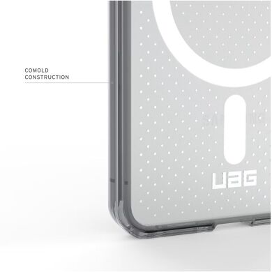 Захисний чохол URBAN ARMOR GEAR Dot Magsafe для Samsung Galaxy S26 (S942) - Ice / Ash