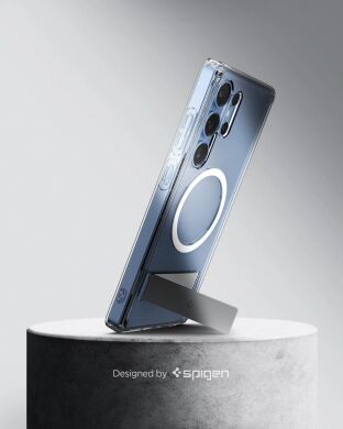 Чохол з підставкою Spigen Ultra Hybrid S (MagFit) для Samsung Galaxy S25 Ultra (S938) ACS08963 - Clear White