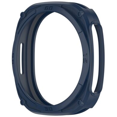 Захисний чохол Deexe Hollow Cover для Samsung Galaxy Watch 8 (44mm) - Midnight Blue