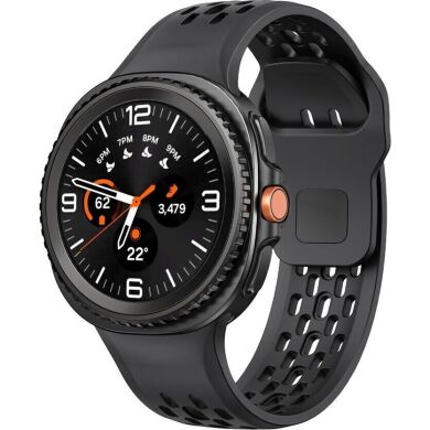 Ремешок KALEBOL Hole Design для Samsung Galaxy Watch 8 (40/44mm) / 8 Classic - Black
