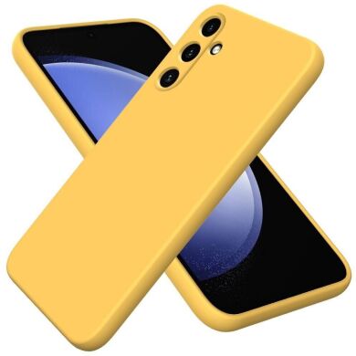 Захисний чохол Deexe Silicone Case для Samsung Galaxy A15 (A155) - Yellow
